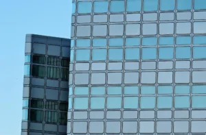 high rise building under clear blue sky