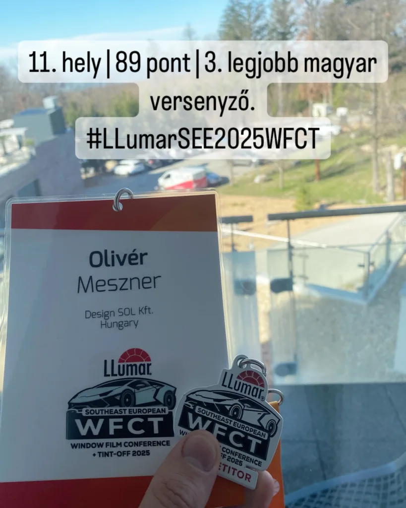 11. hely a 70 indulóból a versenyen!